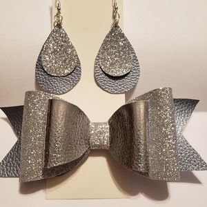 Bow / earring set